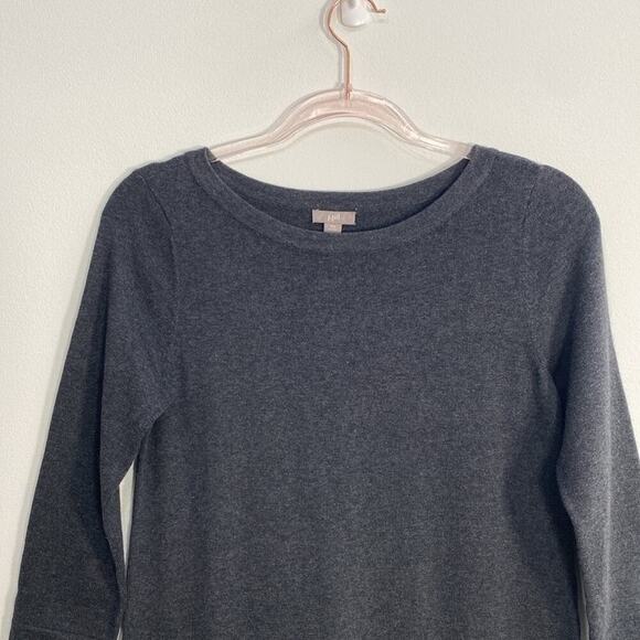 J. Jill Cotton Blend Dress Modest Women's XSP Gray - Picture 3 of 9